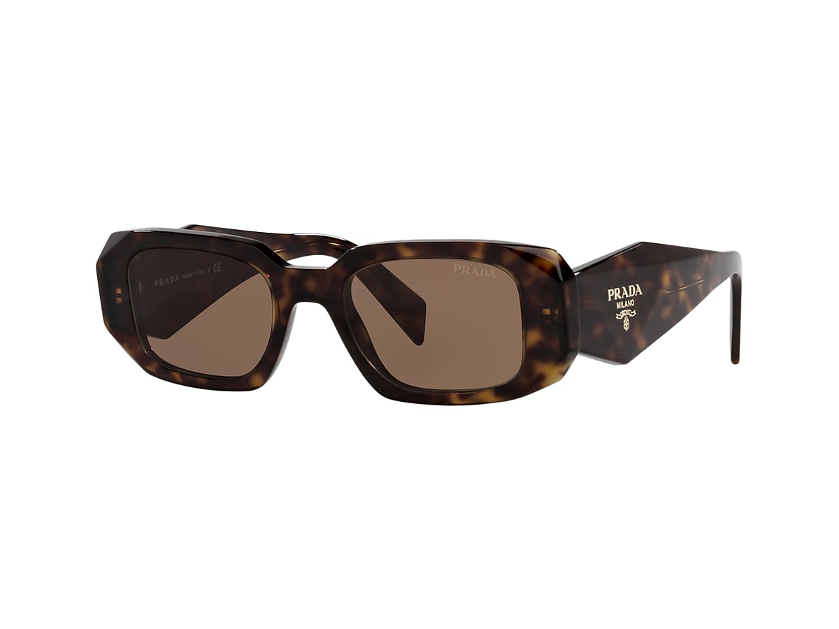 Prada 17WS 49 Brown & Tortoise Sunglasses | Sunglass Hut USA