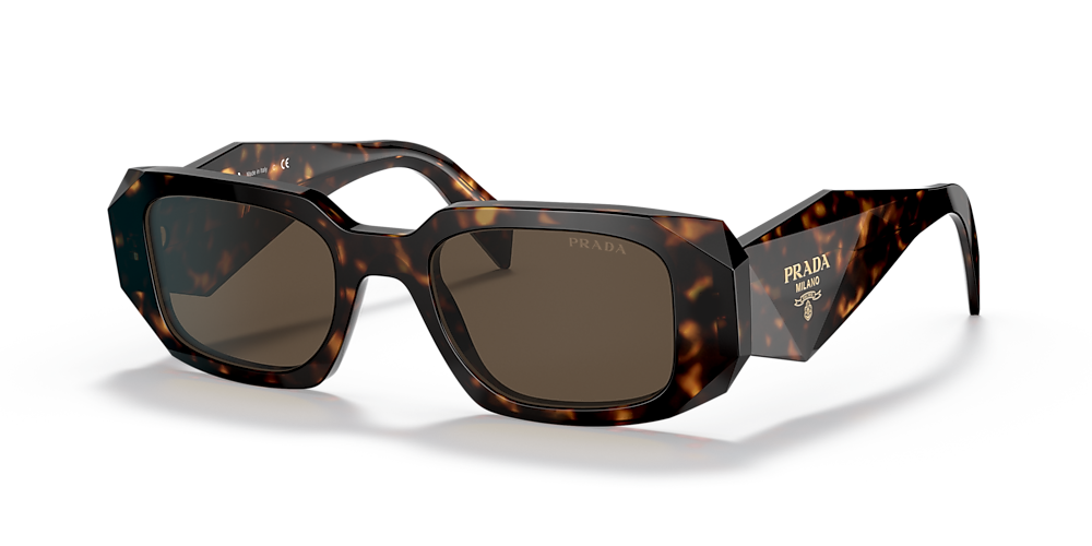 Prada PR 17WS 49 Brown & Tortoise Sunglasses | Sunglass Hut USA
