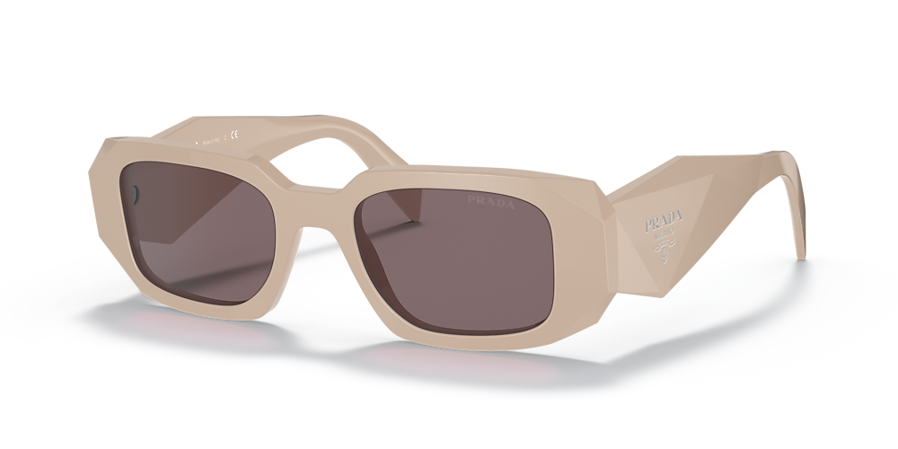 Prada PR 17WS 49 Purple Brown & Powder Sunglasses | Sunglass Hut USA