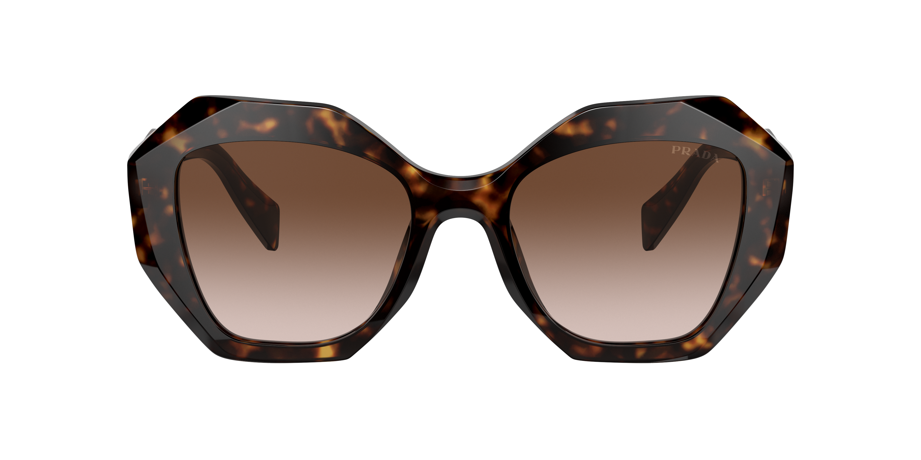 Shop Prada Woman Sunglasses Pr 16ws In Brown Gradient