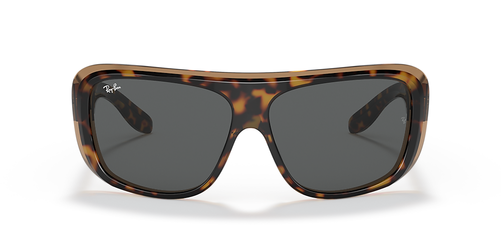 Ray-Ban RB2196 Blair 64 Dark Grey & Havana On Transparent Brown