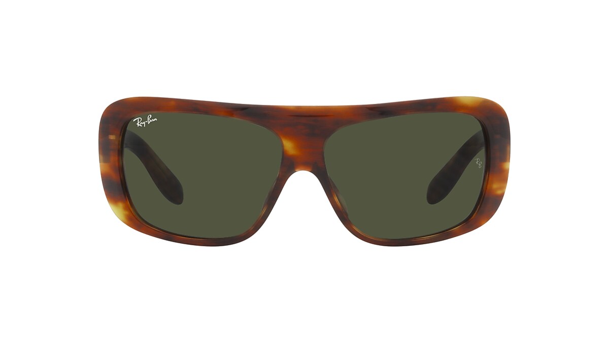 Ray-Ban RB2196 Blair 64 Green Classic G-15 & Striped Havana