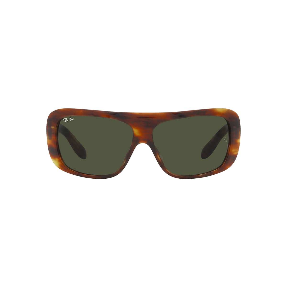 Ray-Ban RB2196 Blair 64 Green Classic G-15 & Striped Havana