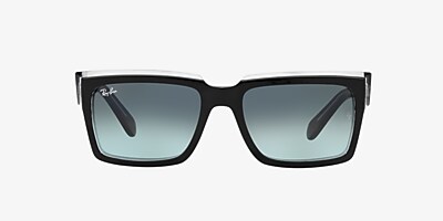 Ray-Ban RB2191 Inverness 54 Blue Gradient & Black Sunglasses | Sunglass ...