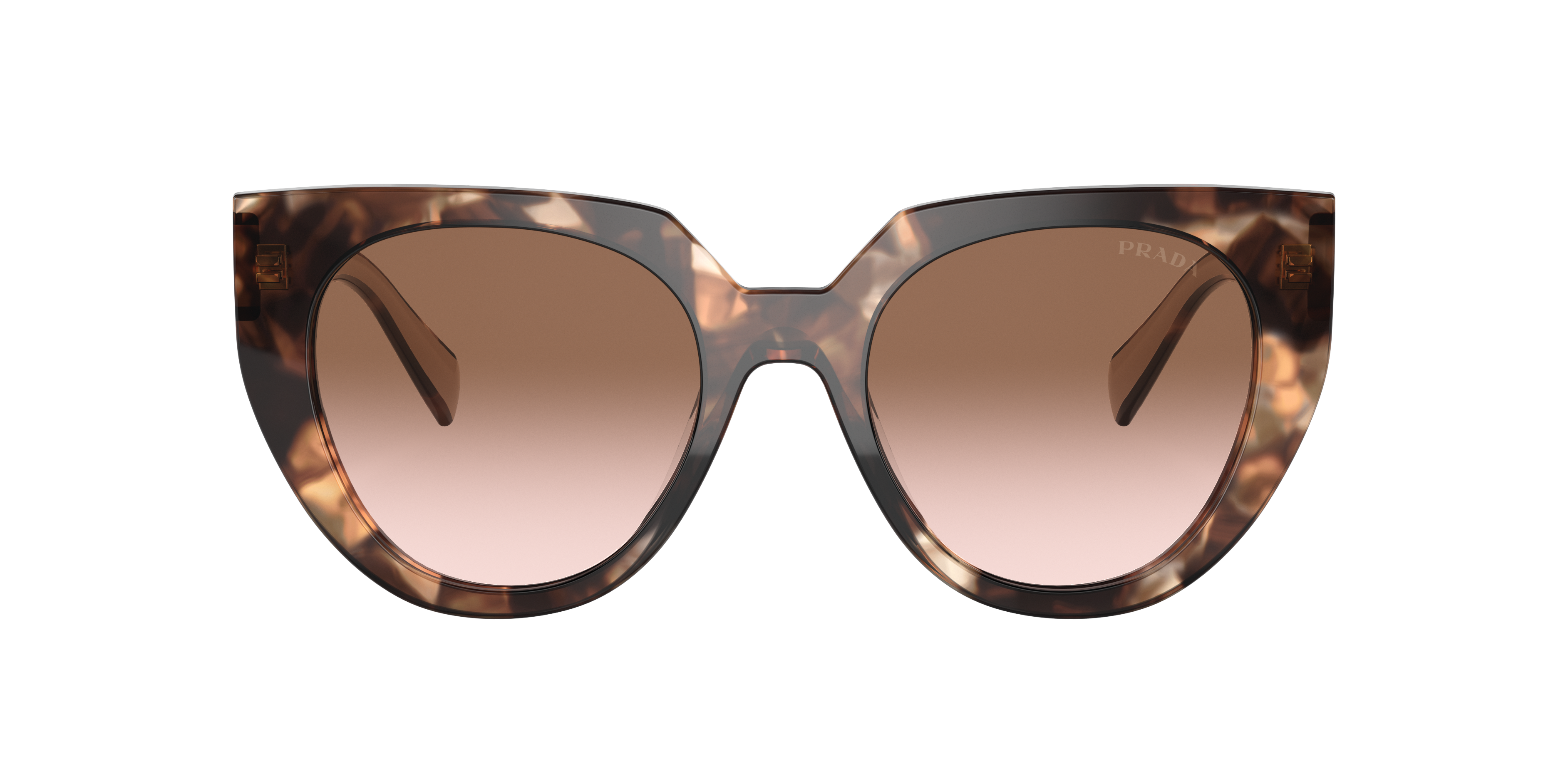 Shop Prada Woman Sunglass Pr 14ws In Brown Gradient