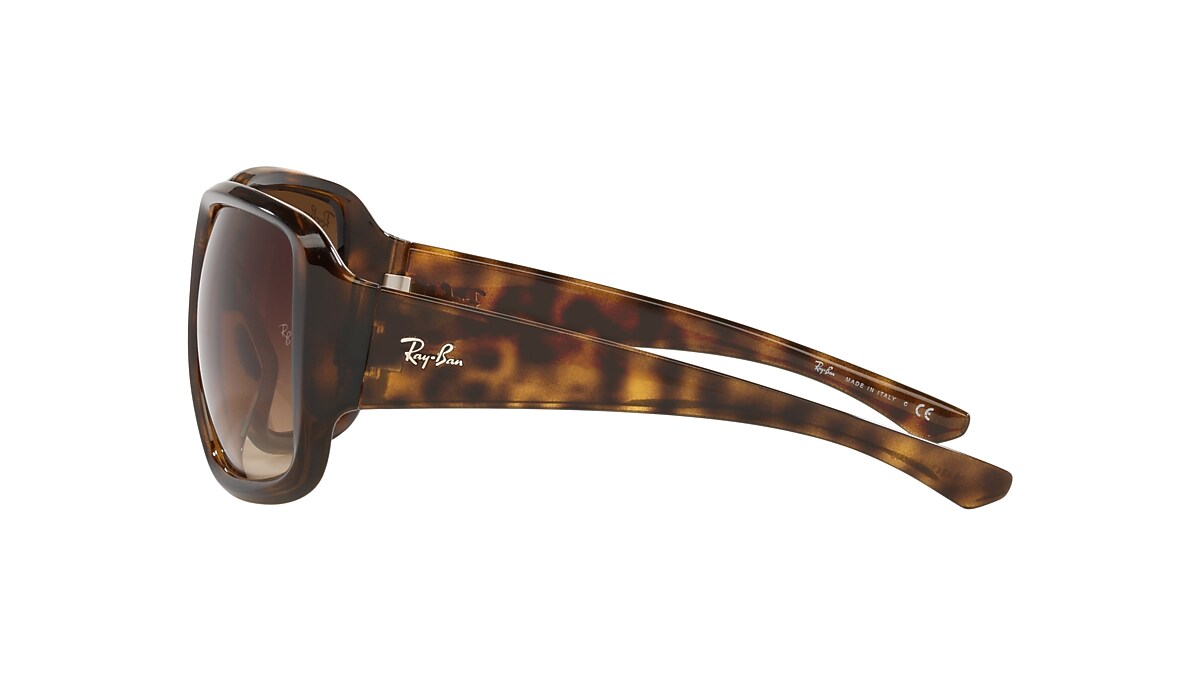 Ray-Ban RB4147 Sunglasses Light Havana/Crystal Brown Gradient at CareOfCarl