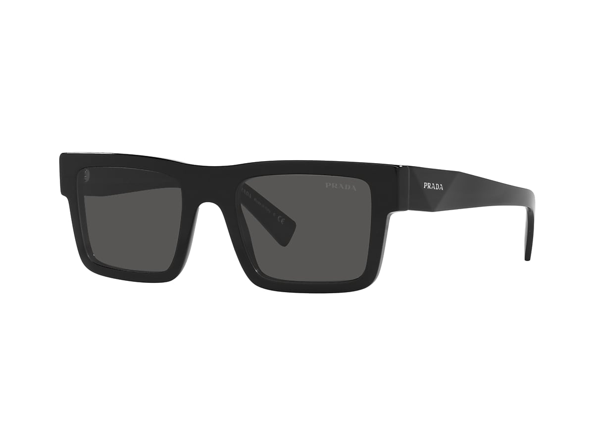 Prada PR 19WS 52 Dark Grey & Black Sunglasses | Sunglass Hut USA