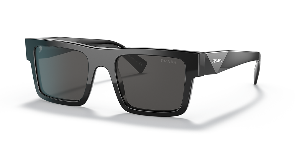 Prada PR 19WS 52 Dark Grey & Black Sunglasses | Sunglass Hut United Kingdom