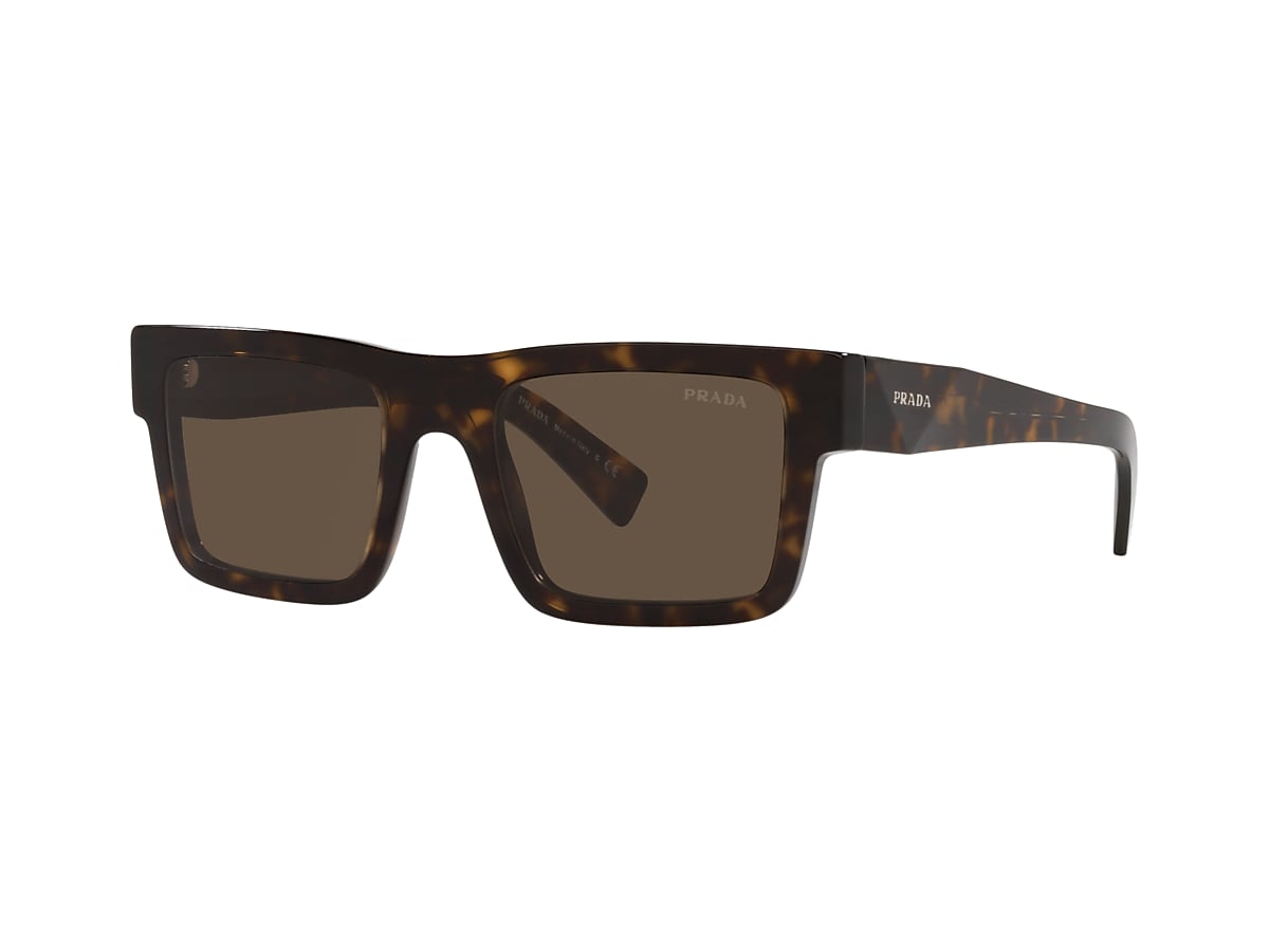 Prada PR 19WS 52 Dark Brown & Tortoise Sunglasses | Sunglass Hut USA