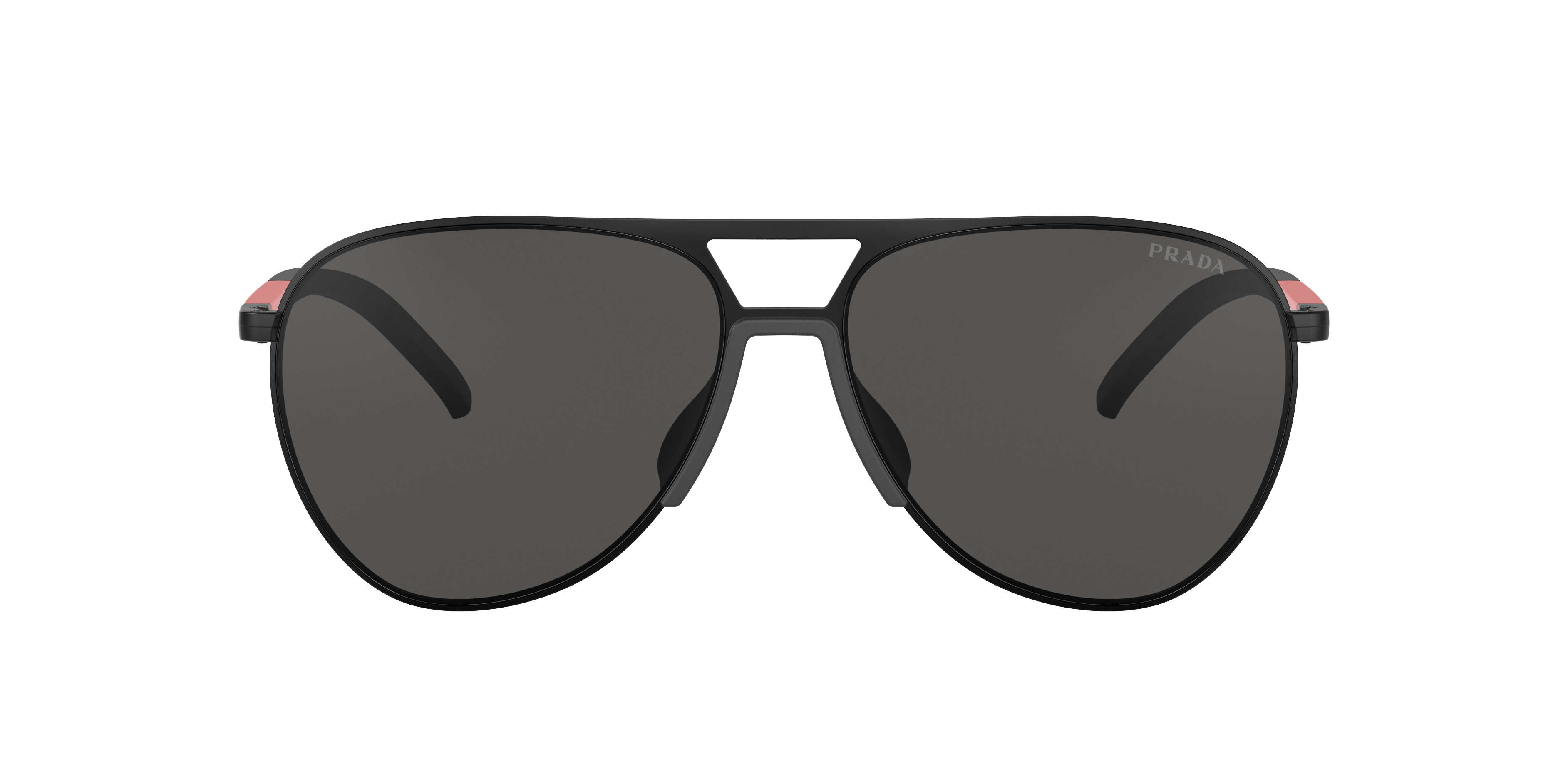 Shop Prada Linea Rossa Man Sunglasses Ps 51xs In Dark Grey