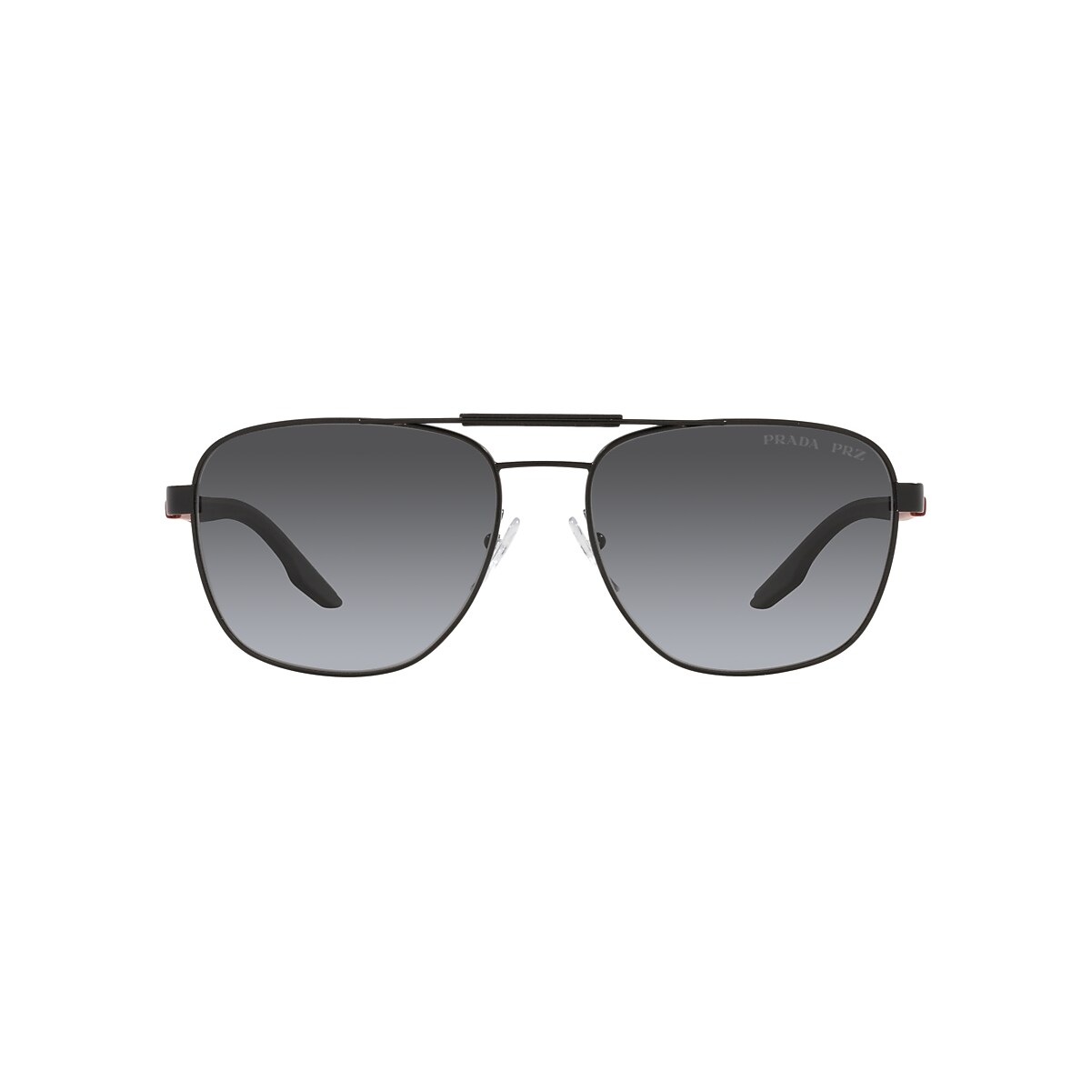 Prada Linea Rossa PS 53XS 60 Polarized Grey Gradient Matte Black