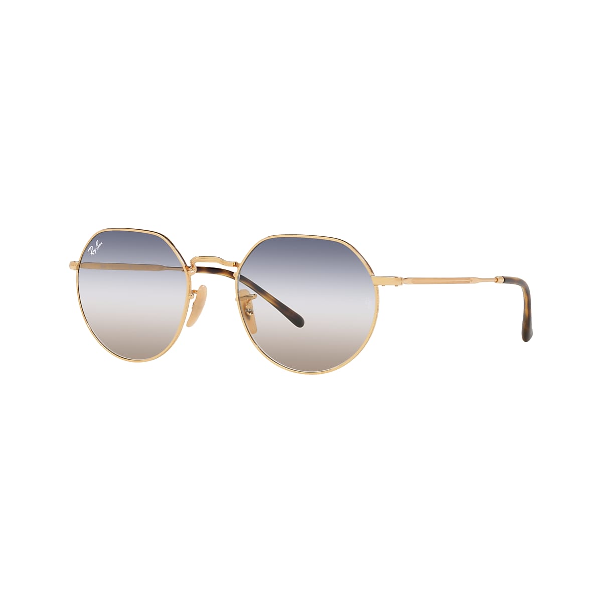Ray-Ban RB3565 Jack 53 Blue/Brown Gradient & Gold Sunglasses | Sunglass Hut  USA