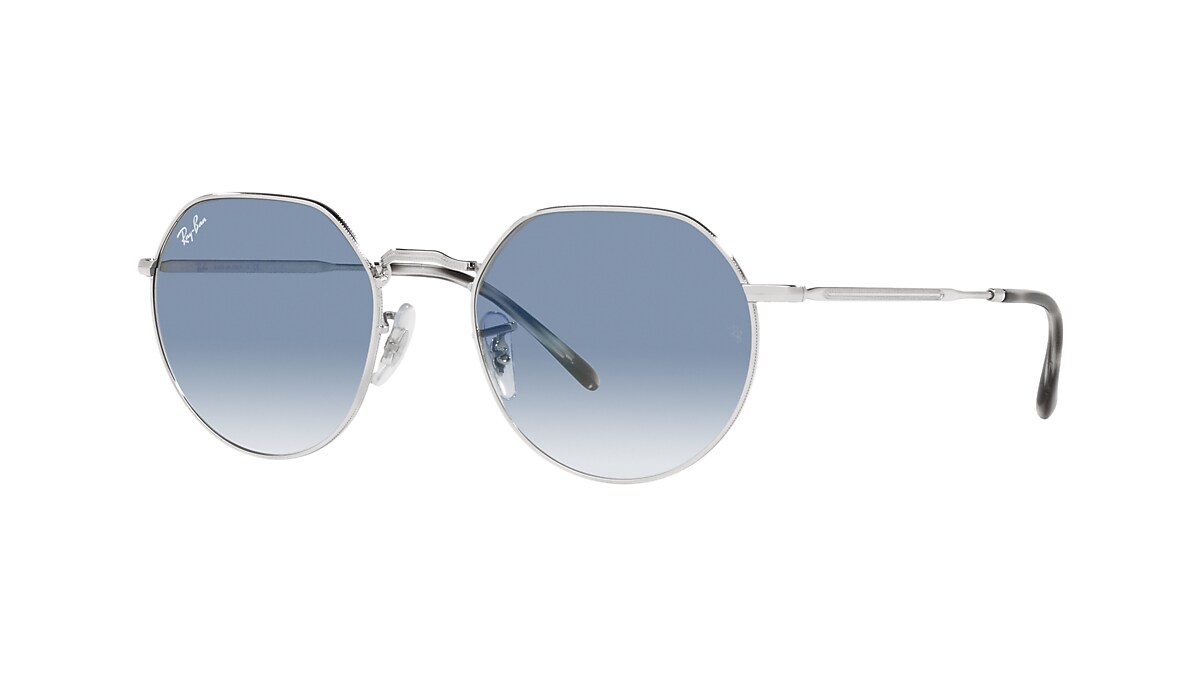 Ray-Ban RB3565 Jack 53 Blue & Silver Sunglasses | Sunglass Hut USA