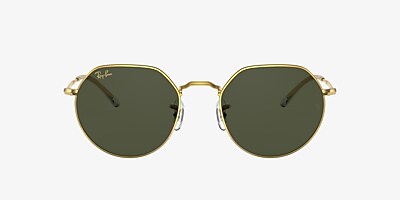 Ray-Ban RB3565 Jack Green & Gold Sunglasses | Sunglass Hut USA