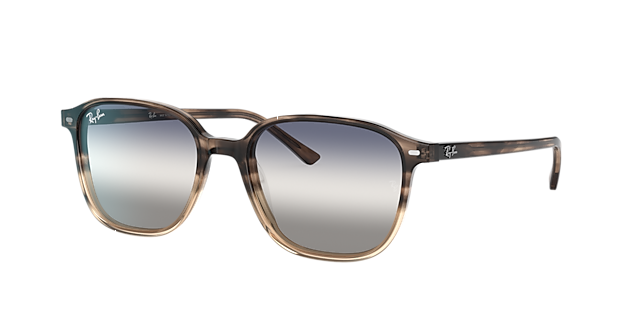 Ray-Ban RB2193F Leonard Bi-Gradient 55 Blue/Brown Gradient