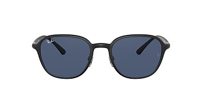 Ray-Ban RB4341 51 Dark Blue & Black Sunglasses | Sunglass Hut Canada