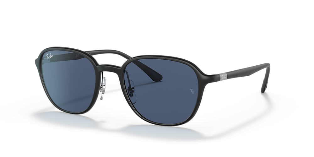 Ray-Ban RB4341 51 Dark Blue & Black Sunglasses | Sunglass Hut Canada