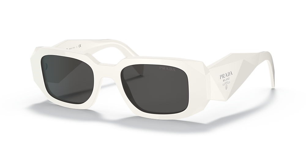 Prada PR Dark Grey & Talc Sunglasses | Sunglass Hut