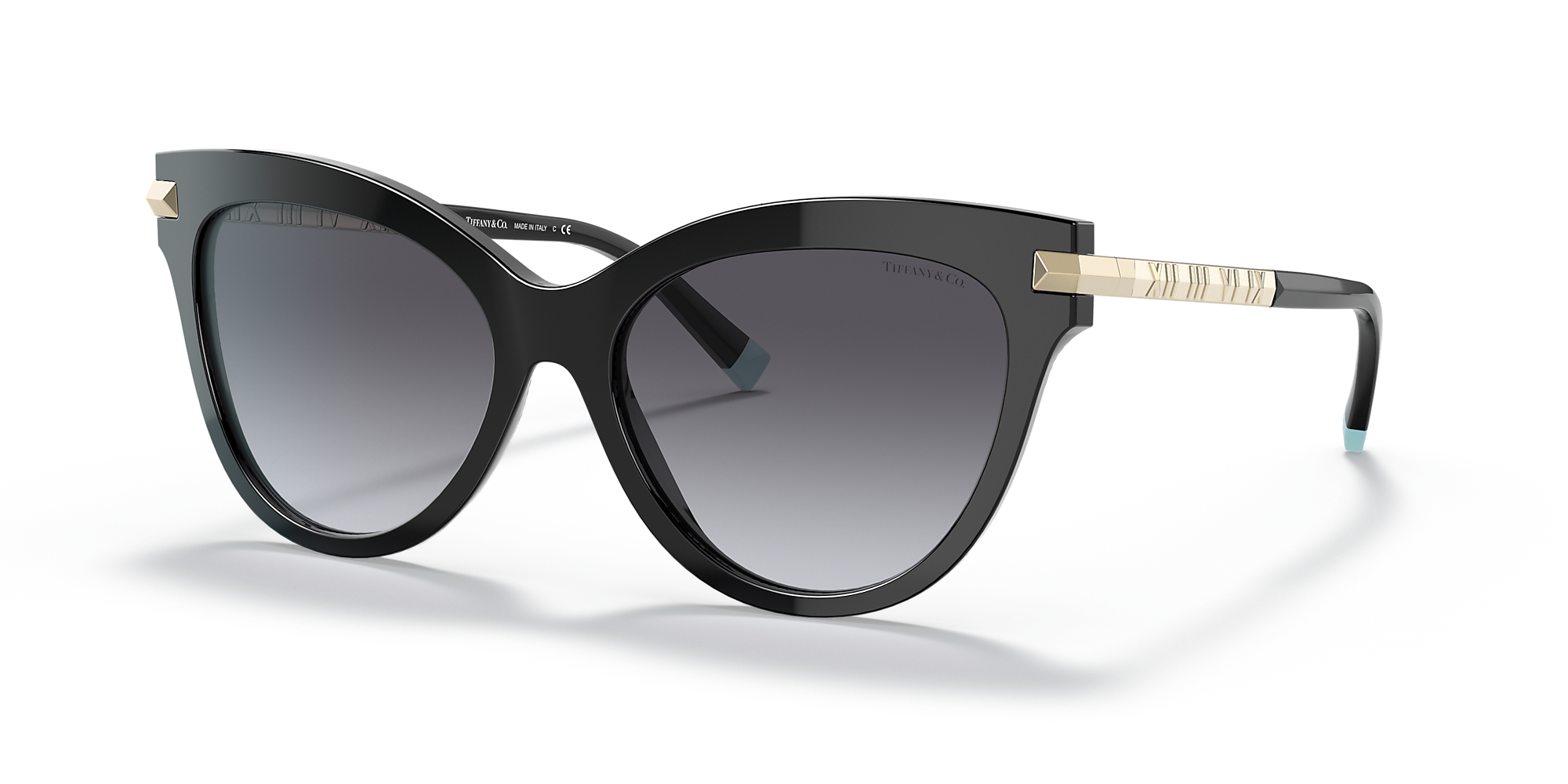 Tiffany & Co. TF4182 55 Grey Gradient & Black Sunglasses | Sunglass Hut USA