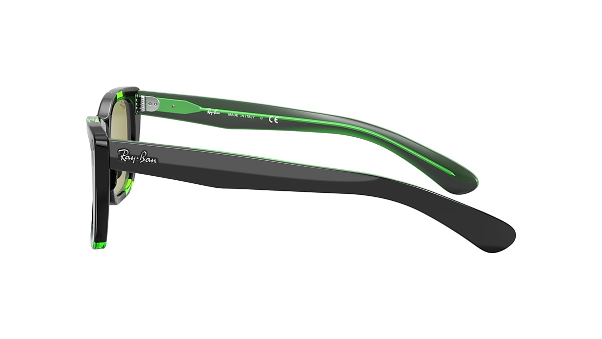 Ray-Ban RB2248 Caribbean Green Fluo 52 Green & Black