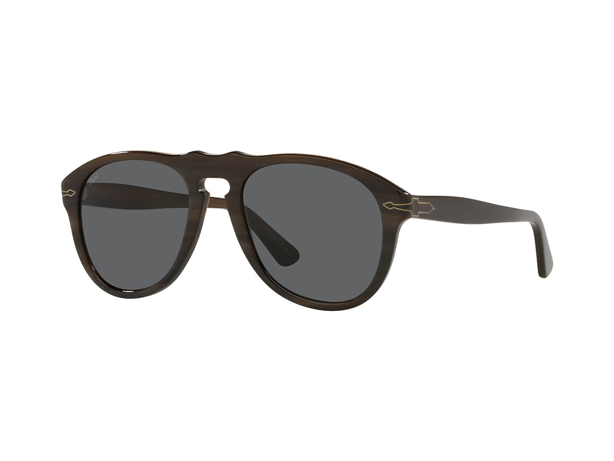Persol PO0649CO 649 Series Horn M (54 20) with Grey lenses and