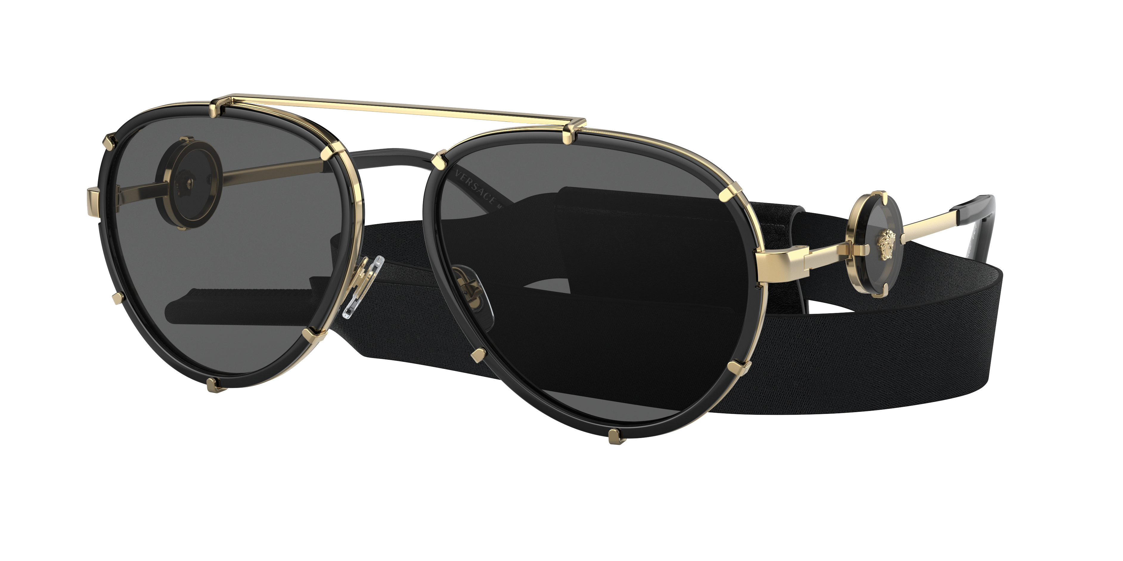Versace Woman Sunglasses Ve2232 In Dark Grey