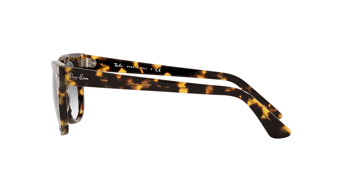 Ray-Ban RB2168 Meteor Fleck 50 Light Blue Gradient & Yellow Havana 