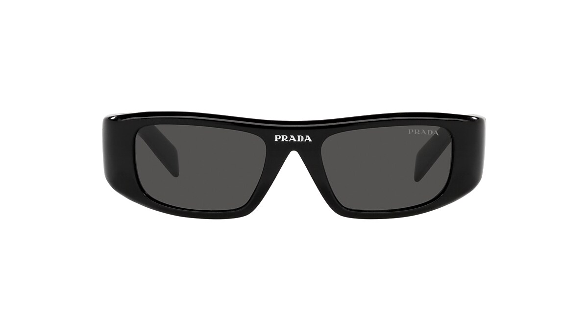 Prada PR 20WS 49 Dark Grey & Black Sunglasses | Sunglass Hut United Kingdom