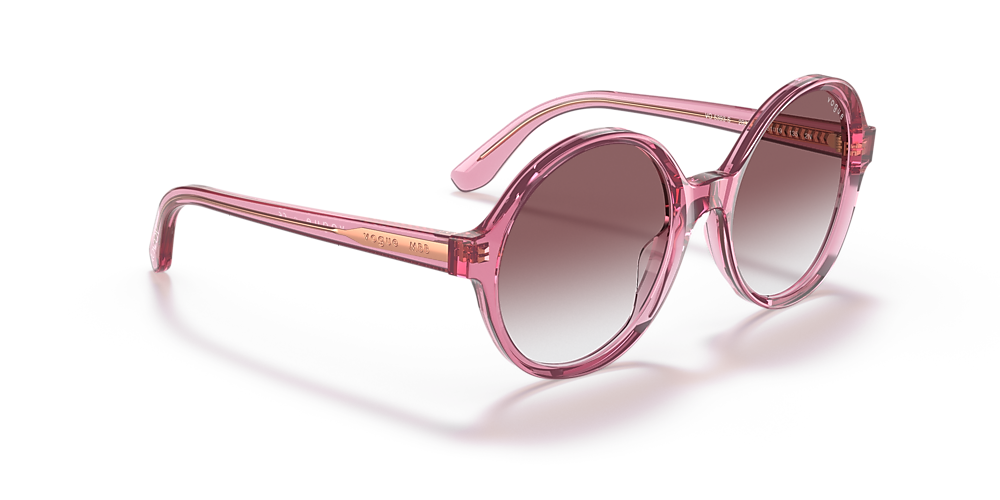 Vogue Eyewear Vo5393s Mbb X Vogue Eyewear 54 Clear Gradient Dark Violet Transparent Pink Sunglasses Sunglass Hut United Kingdom