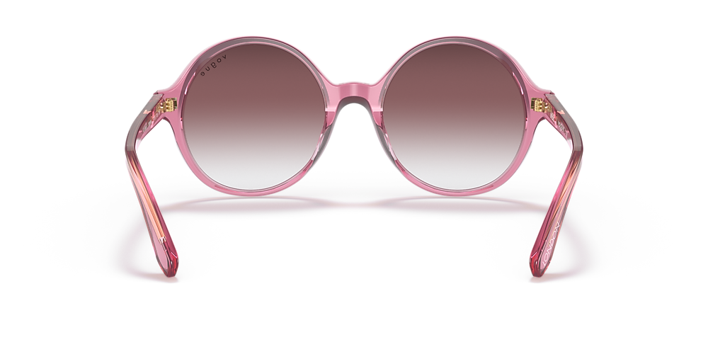 Vogue Eyewear Vo5393s Mbb X Vogue Eyewear 54 Clear Gradient Dark Violet Transparent Pink Sunglasses Sunglass Hut United Kingdom