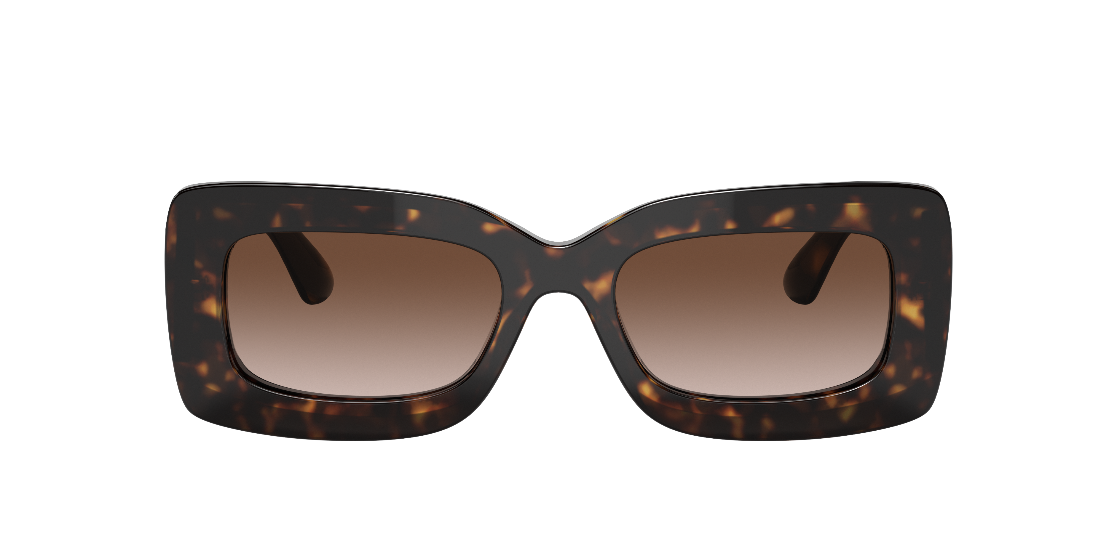 Burberry BE4343 Astrid 52 Brown Gradient & Dark Havana Sunglasses 