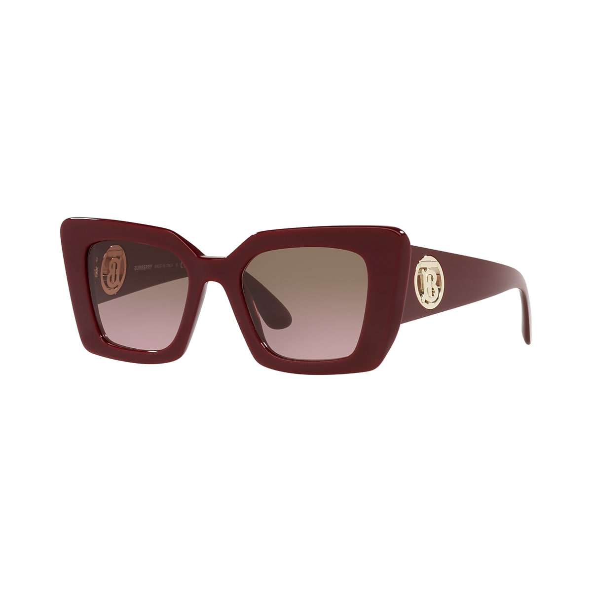 Burberry BE4344 Daisy 51 Violet Gradient Brown & Bordeaux Sunglasses |  Sunglass Hut USA