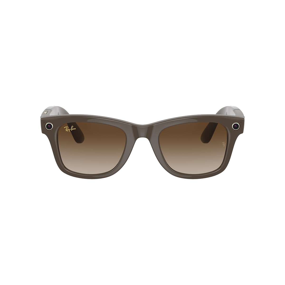 Ray-Ban RW4002 Ray-Ban Stories | Wayfarer 50 Brown & Shiny Brown Sunglasses  | Sunglass Hut Australia