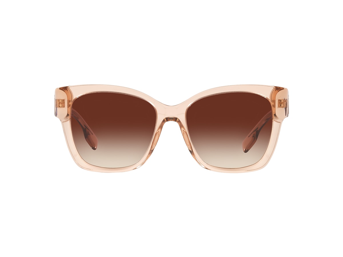 Burberry BE4345 Ruth 54 Brown Gradient & Peach Sunglasses | Sunglass Hut  United Kingdom