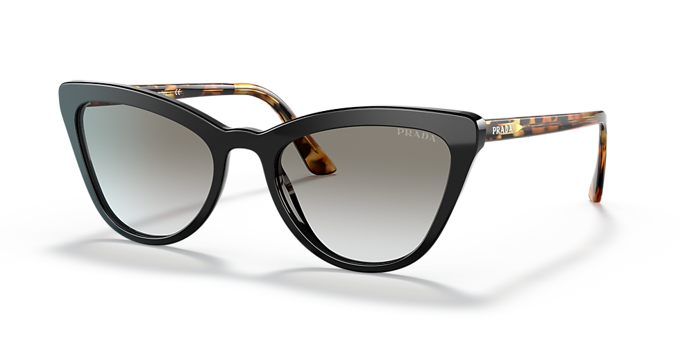Prada PR 01VS Catwalk 56 Grey Gradient & Black Sunglasses | Sunglass Hut  Australia