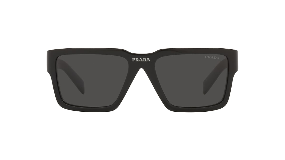 Prada PR 09YS 56 Dark Grey & Black Sunglasses | Sunglass Hut USA