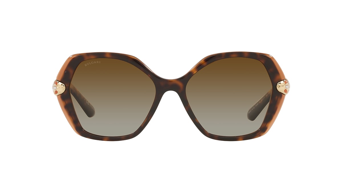 Bvlgari tortoise discount shell sunglasses