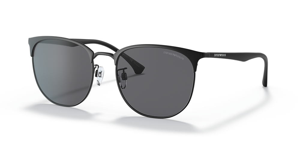 Emporio Armani EA2122D 56 Polar Grey & Matte Black Polarised Sunglasses | Sunglass  Hut Australia