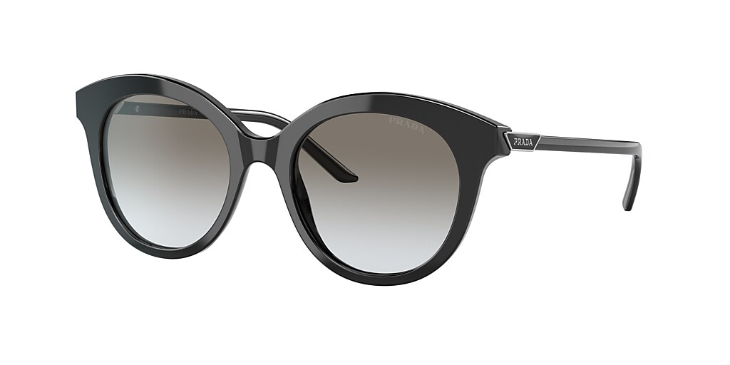 Prada PR 02YS 51 Grey Gradient & Black Sunglasses | Sunglass Hut United ...