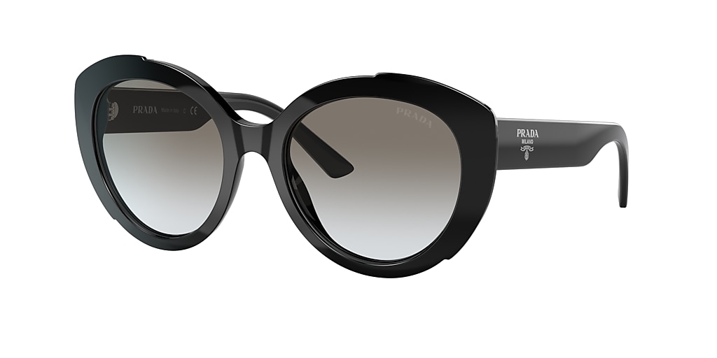 Prada PR 01YS 54 Grey Gradient & Black Sunglasses | Sunglass Hut USA