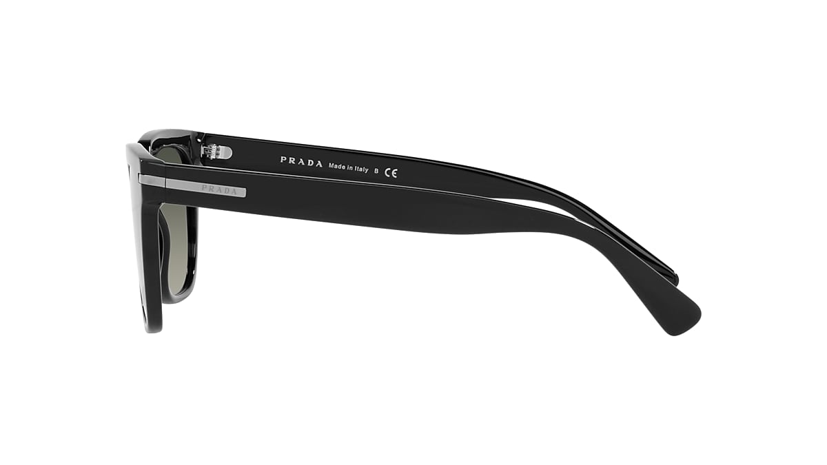 Prada PR 04YS XL (56 - 19) with Grey lenses and Black frame