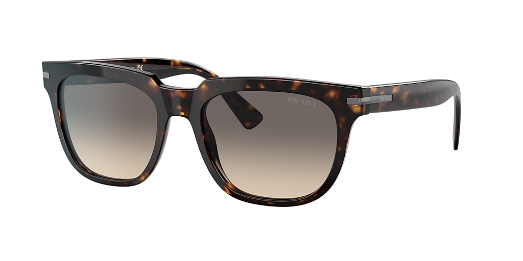 Prada PR 04YS 56 Clear Gradient Grey & Tortoise Sunglasses | Sunglass ...
