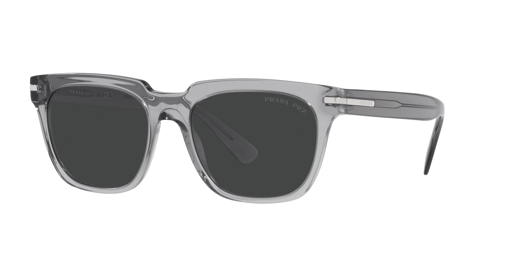 Prada Sunglasses Women's SPR-17W 1AB-5S0 Black/Dark Grey Lenses 49-20-145mm  | EyeSpecs.com