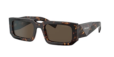 Prada 06YS 53 Dark & Tortoise Sunglasses | Sunglass Hut USA