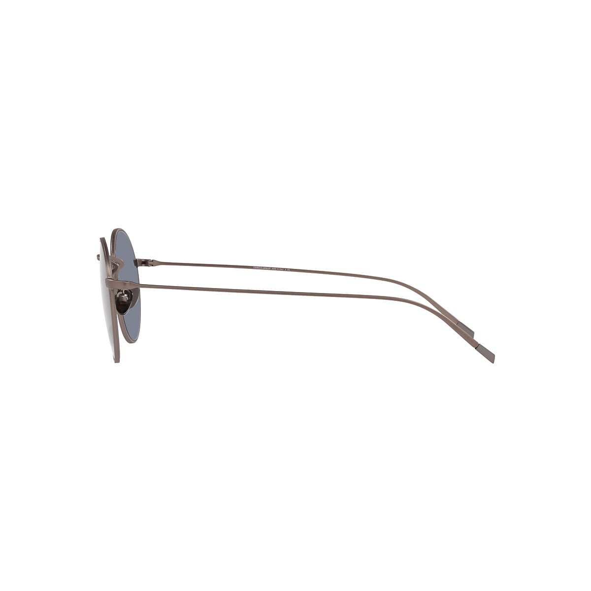 Giorgio Armani AR6125 52 Blue & Matte Bronze Sunglasses | Sunglass 