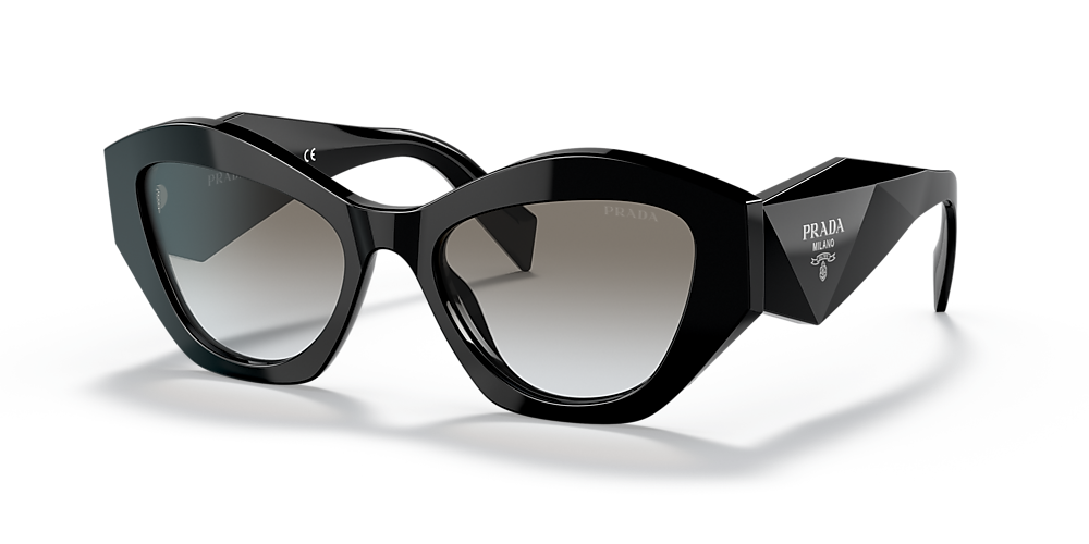 Prada PR 07YS 53 Grey Gradient & Black Sunglasses | Sunglass Hut United  Kingdom