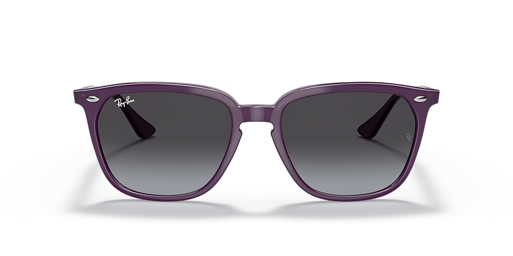 Ray-Ban RB4362 55 Gradient Grey & Violet Sunglasses | Sunglass Hut Australia