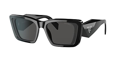 Prada PR 08YSF 51 Dark Grey & Black Sunglasses | Sunglass Hut Australia