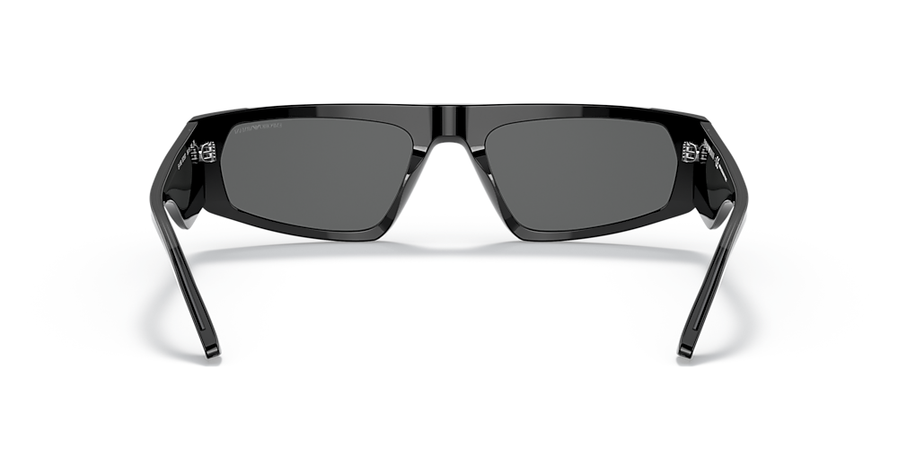 Emporio Armani EA4168 56 Dark Grey & Black Sunglasses | Sunglass 