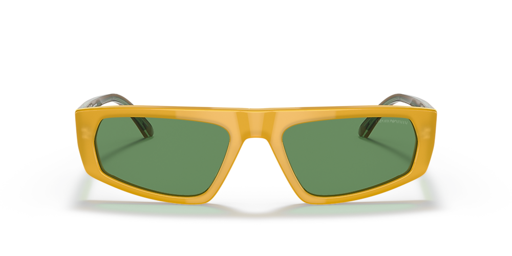 Emporio Armani EA4168 56 Green & Ochre Sunglasses | Sunglass Hut United  Kingdom